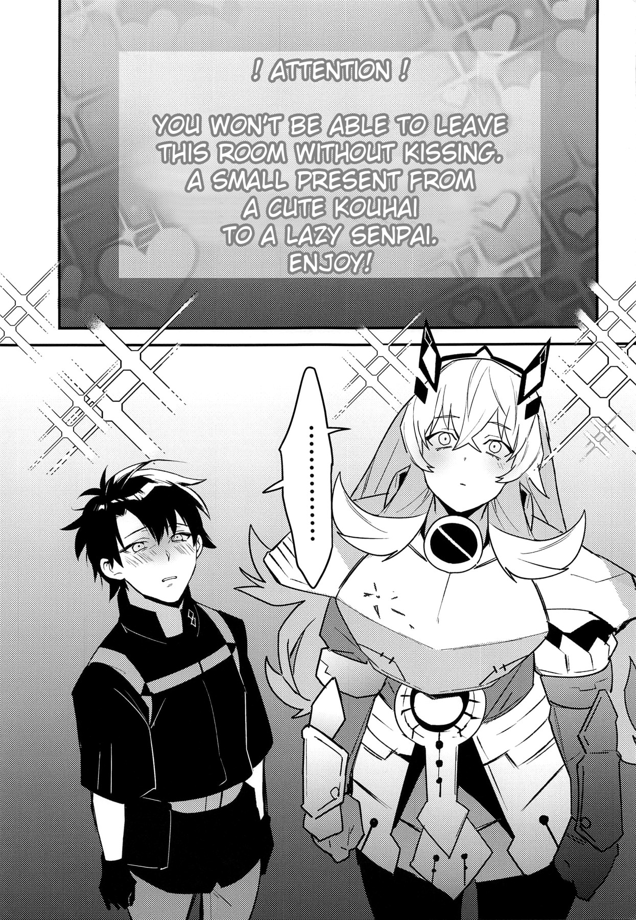 Hentai Manga Comic-A Room Where We Can't Get Out Unless We Kiss-Read-4